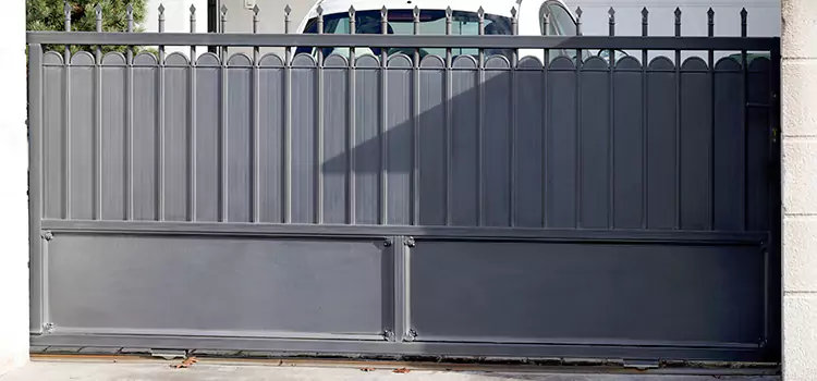 Metal Driveway Gate Installation North Atlanta